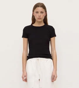 Assembly Label | Linley Rib Tee | Black