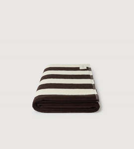 Assembly Label | Signature Stripe Beach Towel | Ganache/Cream
