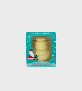 Cocoba Christmas Snowman Hot Chocolate Bomb with Mini Marshmellows