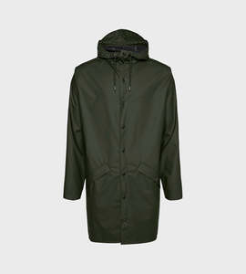 Clothing: Rains | Long Jacket | Green