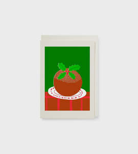 Mini Card | Christmas Pudding