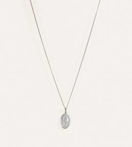 Jewellery: La Dailie | Everyday St Mary necklace | Silver