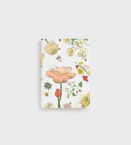Father Rabbit | B7 Pocket Notebook | Vintage Wallpaper