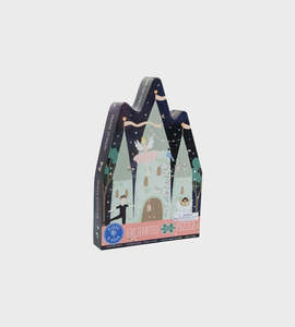 Enchanted | 20 Piece Castle Shaped Puzzle in Shaped Box