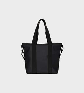 Mens Bags Wallets: Rains | Tote Bag Mini W3 | Black