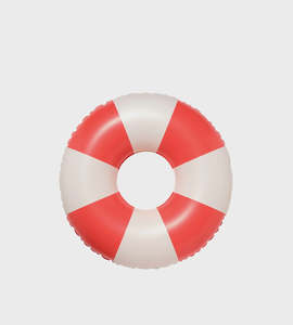 SunnyLife | Tube Pool Ring Tomato | Red Stripe