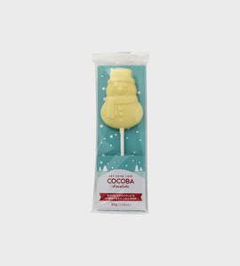 Christmas Lollipops - Snowman