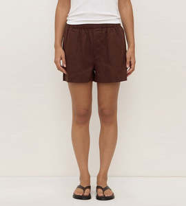 Assembly Label | Everyday Linen Short | Espresso