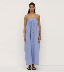 Assembly Label | Erina Stripe Maxi Dress | Blue/White Stripe