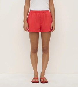 Clothing: Assembly Label | Everyday Poplin Short | Chilli
