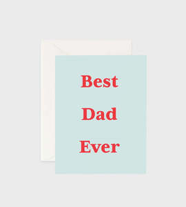 Father Rabbit Stationery | Card | Best Dad Ever Card