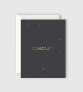 Father Rabbit Stationery | Starry Congrats Card