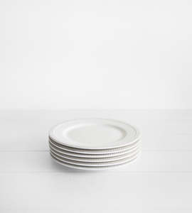 Ceramics: Perla Side Plate | White