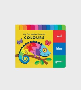 Childrens Books: My First Tabbed Book of Colours