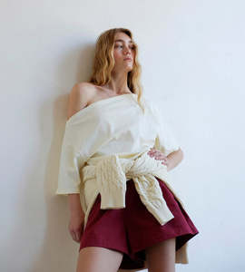 Tops: Commonplace | Asymmetrical Top | Butter