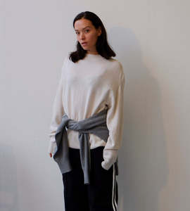 Tops: Commonplace | Londra Cashmere Knit | Cream
