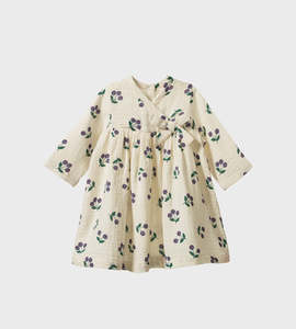 Nature Baby | Mabel Dress | Winter Berry Natural Print