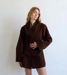 Clothing: Commonplace | Bowery Dress | Choc