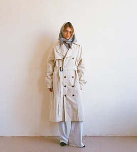 Clothing: Commonplace | Anderson Oversized Trench | Paper