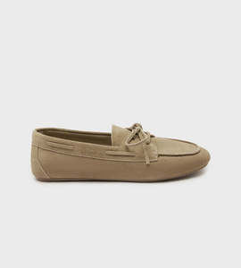 Assembly Label | Devon Suede Boat Shoe | Taupe