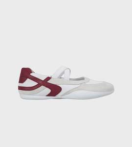 Commonplace | Sporty Ballet | Ivory/Burgundy