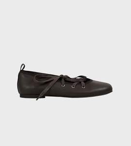 Commonplace | Lacey Ballet Flat | Choc