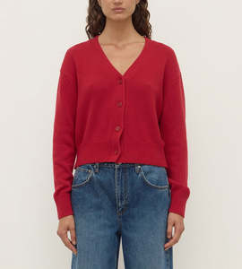 Womens Assembly Label: Assembly Label | Meri Knit Cardigan | Mulberry