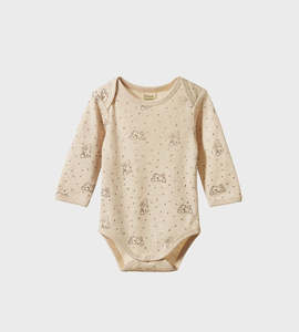 Nature Baby | Long Sleeve Bodysuit | Bramble Burrow Print