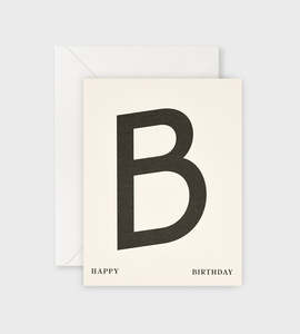Lettuce | Card | Happy Birthday Typography