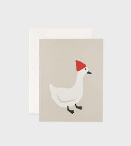Cards: Father Rabbit Stationery | Duck Red Hat Card