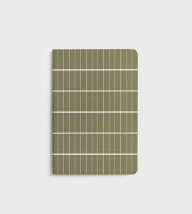 Notebooks: Lettuce | Notebook | Tile Olive