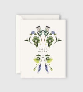 Under 25: Father Rabbit Stationery | Have a Nice Day Card