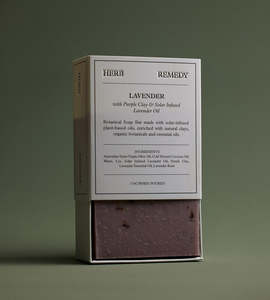 Botanical Bar | Lavender & Purple Clay