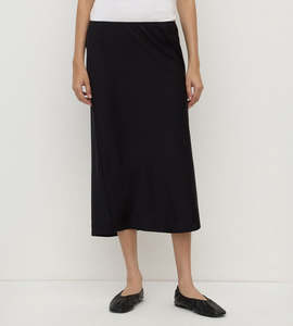 Assembly Label | Amari Silk Skirt | Black