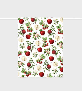 Father Rabbit | Tea Towel | Apple and Bees
