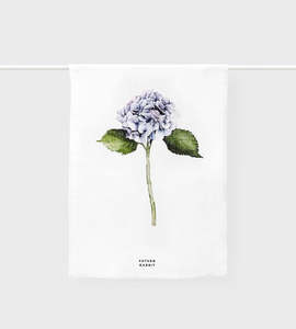 Father Rabbit | Tea Towel | Hydrangea