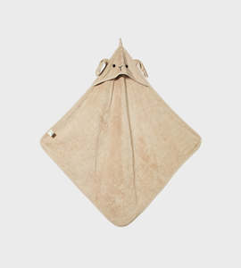 Nature Baby | Bunny Hooded Towel | Nougat