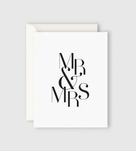 Cards: Lettuce | Card | Mr & Mrs