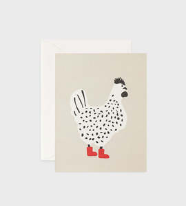 Lettuce | Card | Rooster Red Boots