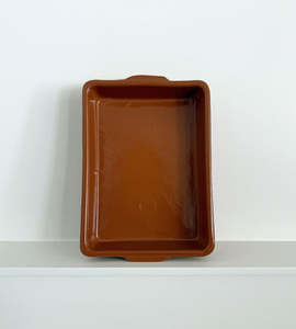 New In Home: Rectangular Baker I 30 x 22cm | Terracotta