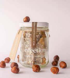 Gifts For Mothers: The Confectionist | Milk Chocolate & Hazelnut Toffee Jar 85g