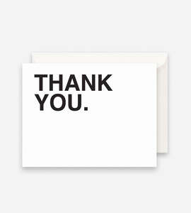 Cards: Father Rabbit Stationery | Bold Thank You Card