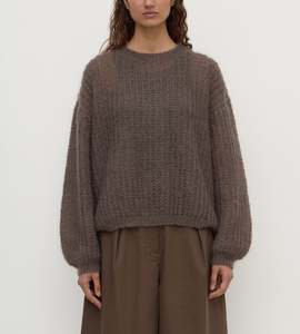 Assembly Label | Tulsa Mohair Knit | Bark