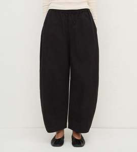 Womens Assembly Label: Assembly Label | Lola Barrel Pant | Black