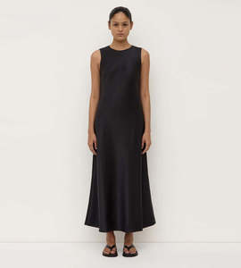 Womens Assembly Label: Assembly Label | Ilsa Midi Dress | Black