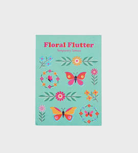 Kids Books: Temporary Tattoos | Floral Flutter