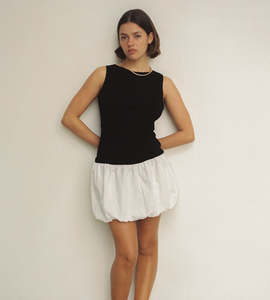 Festive Dressing: Commonplace I Celebration Dress I Black / White