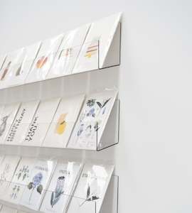 Point Of Sale Display: Father Rabbit Stationery | Acrylic Card Display | 730mm