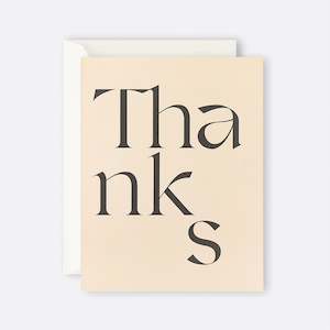 Father Rabbit Stationery | Card | Modern Thanks