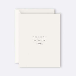 Father Rabbit Wedding Love Cards: Father Rabbit Stationery | Card | You Are My Favourite Thing